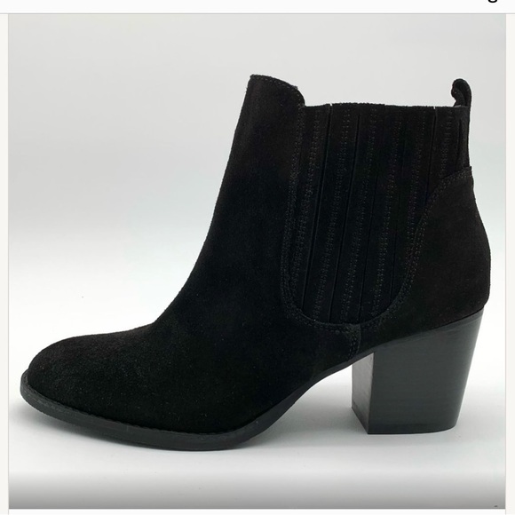Crown Vintage Cindy Genuine Suede Ankle Booties Boots - Picture 2 of 13